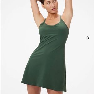 Barely used Outdoor Voices Exercise Dress in evergreen